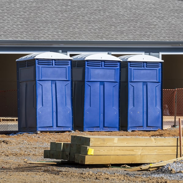 are there any restrictions on what items can be disposed of in the portable toilets in Grand Chute Wisconsin